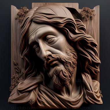 3D model st jesus (STL)